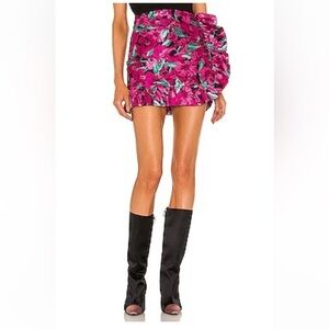Lovers and Friends floral ruffle skirt size L